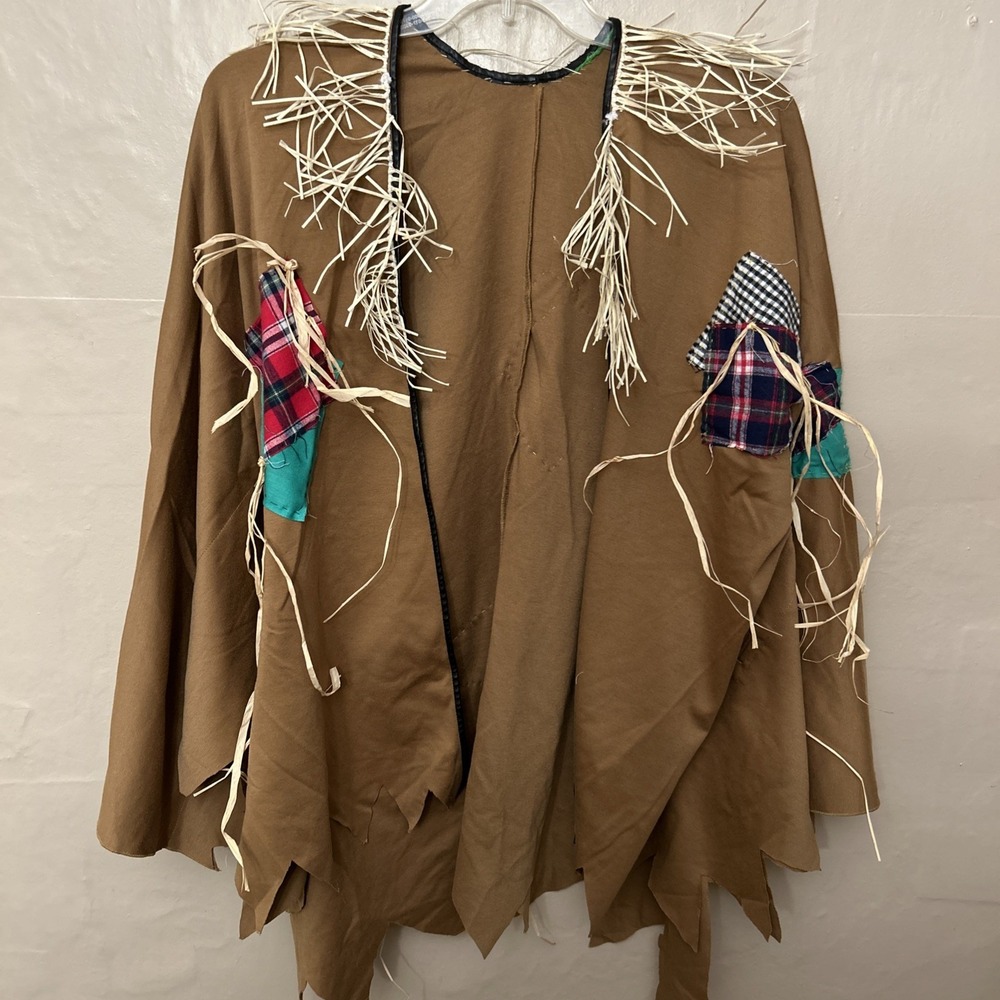 Women's Halloween Costume Scare Crow 1x Brown